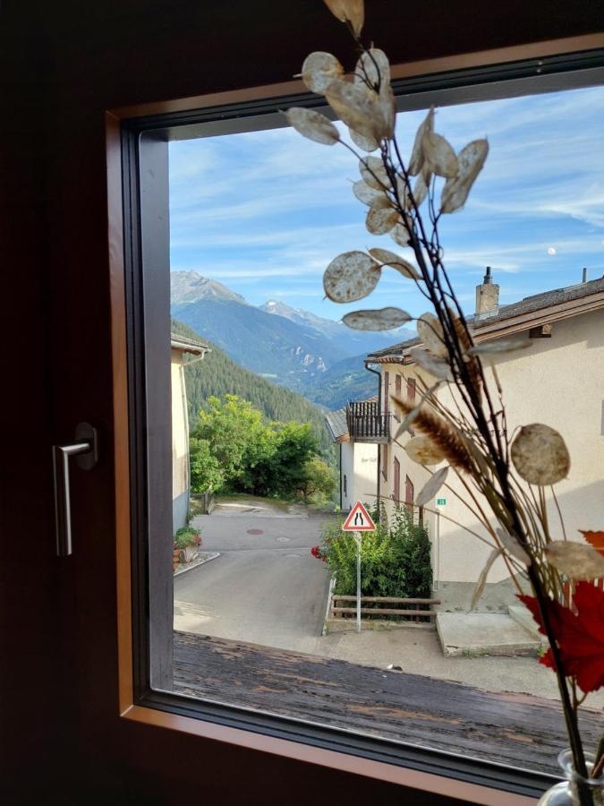 Ferienwohnung Mit Charme - Lenzerheide Lain Vaz-Obervaz Buitenkant foto